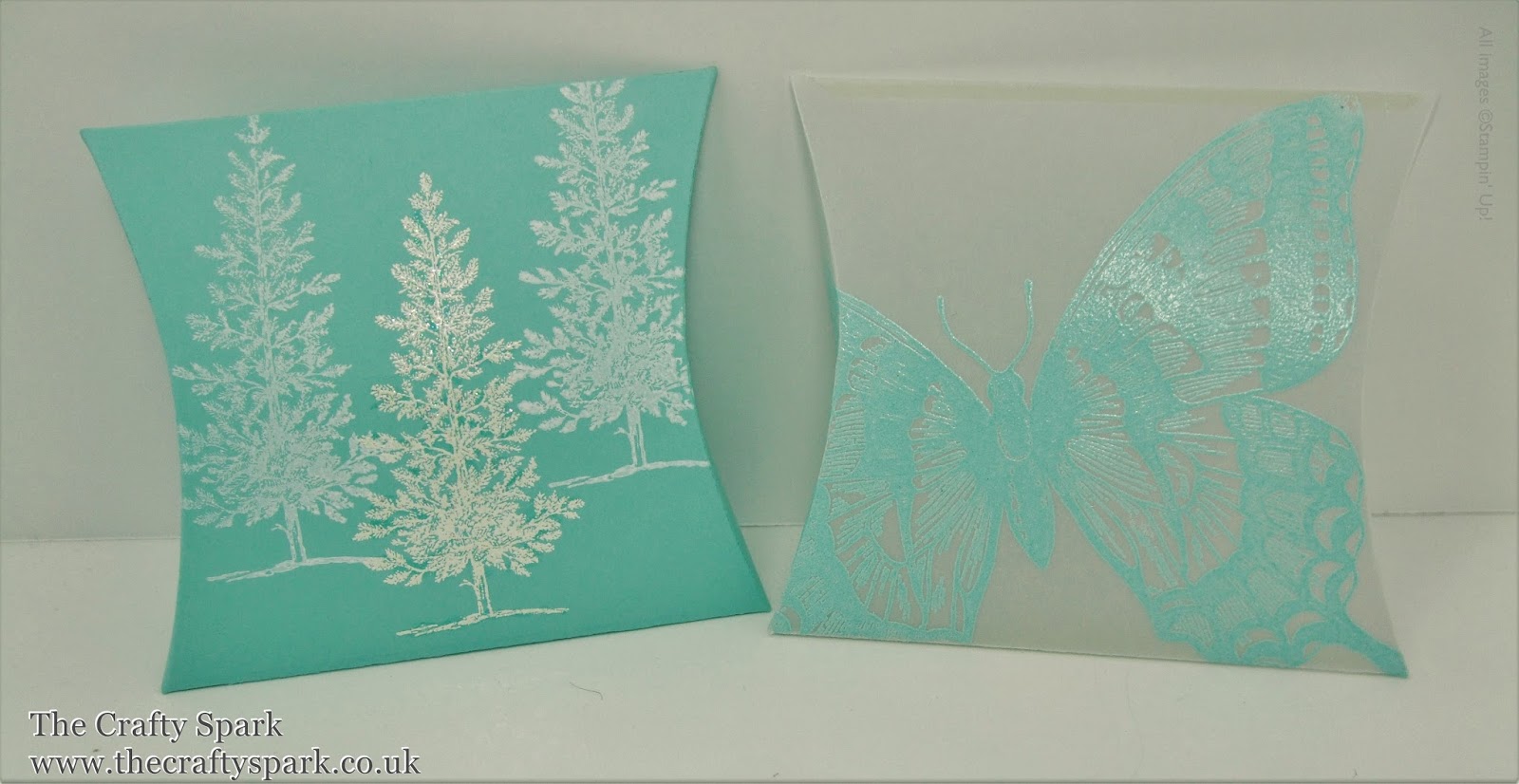 Square Pillow Box Thinlits Dies From The Autumn Winter Catalogue