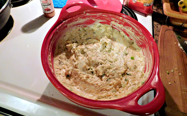 Cheesy Jalapeno Dip #recipe ready for the oven