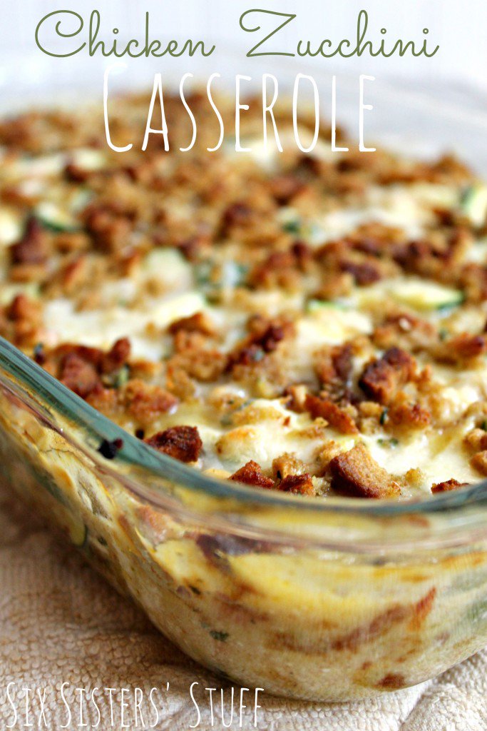 CHICKEN ZUCCHINI CASSEROLE
