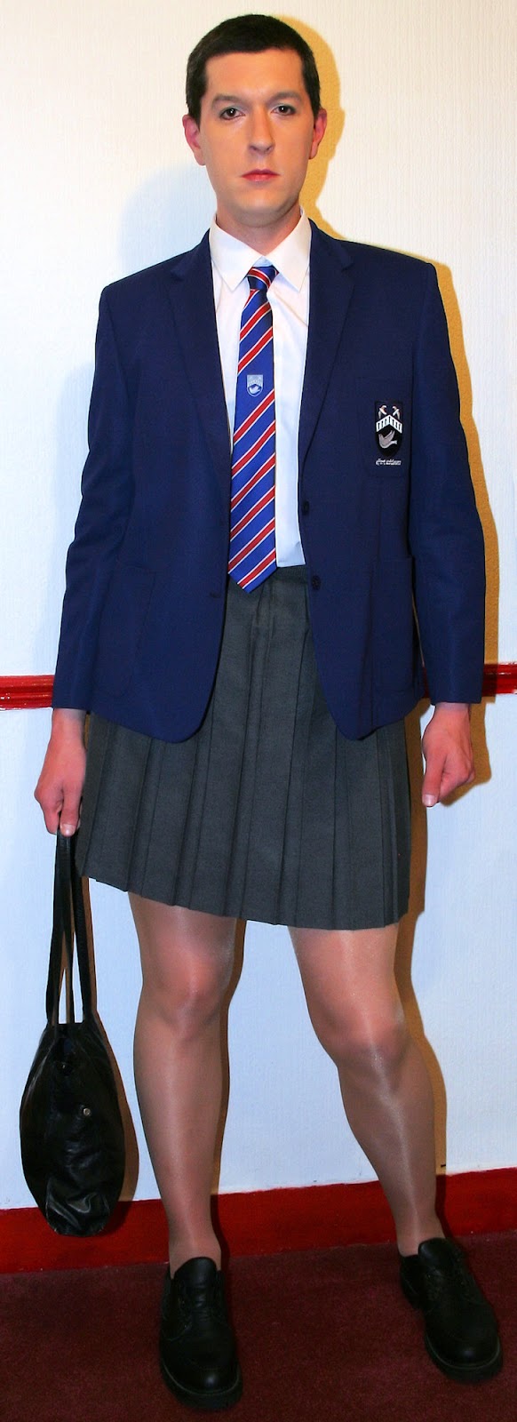 Chris Millett: Chris Millett, Hazelwick school uniform