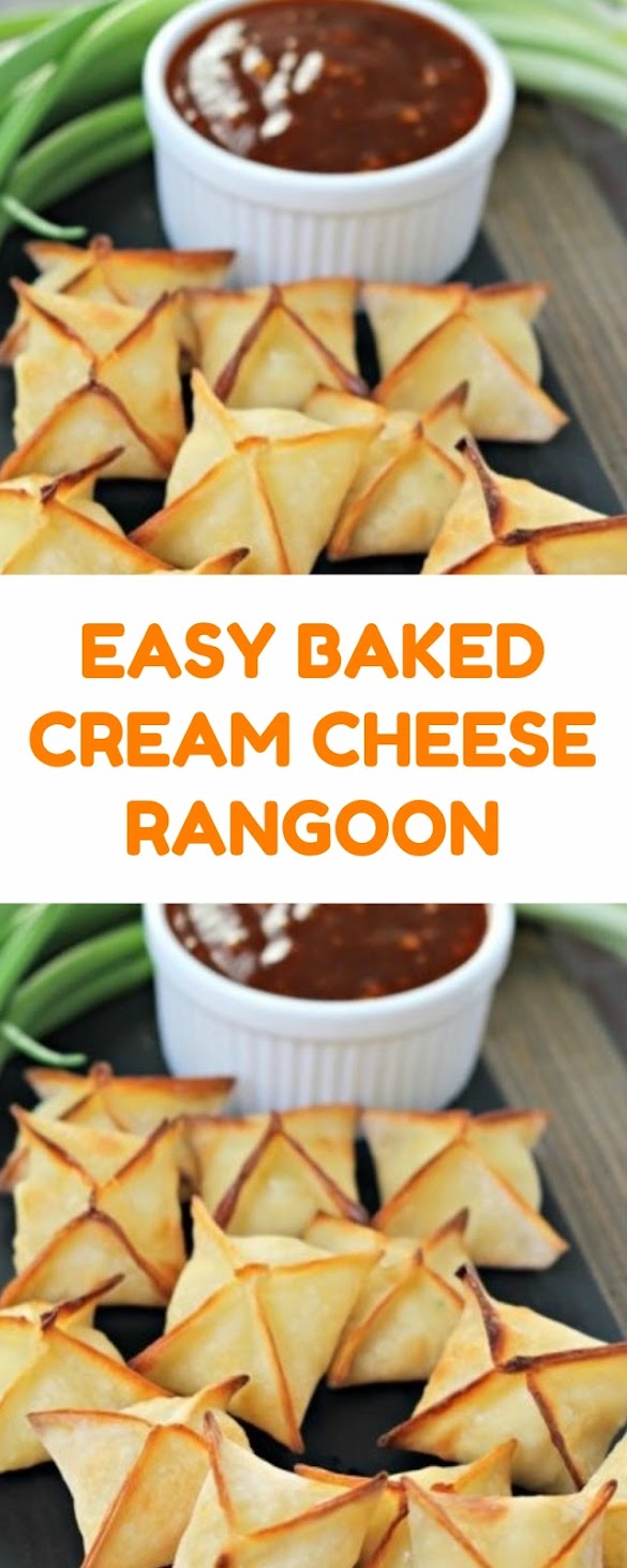 EASY BAKED CREAM CHEESE RANGOON
