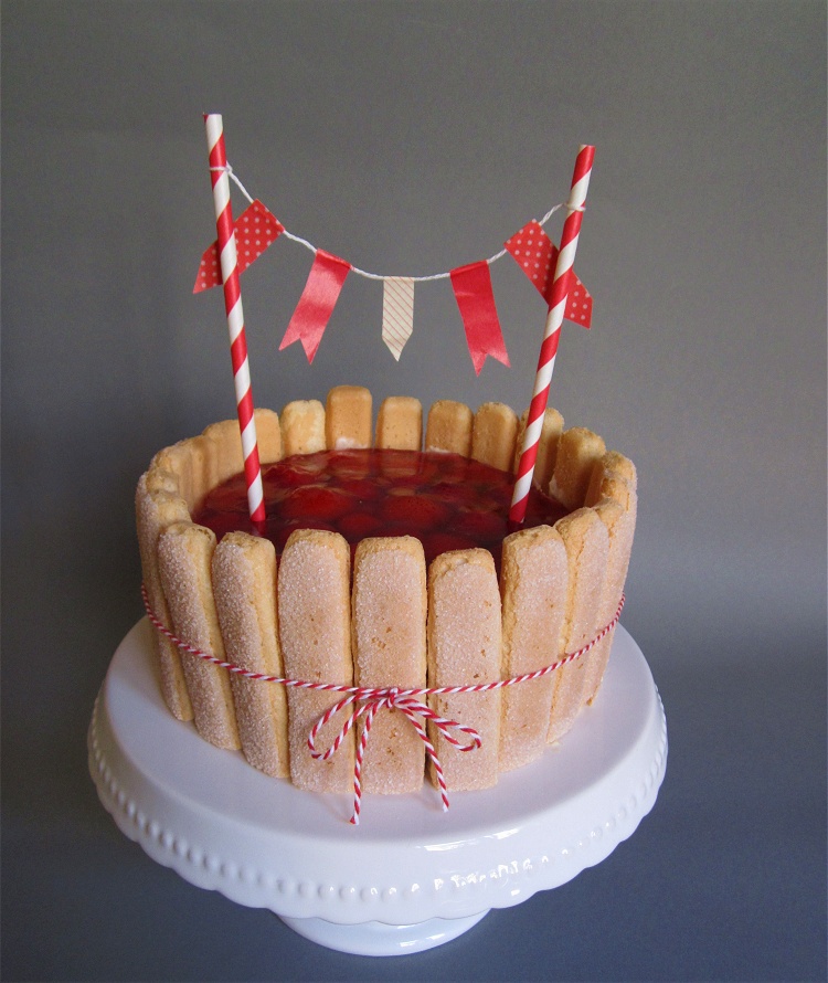 Erdbeerkuchen