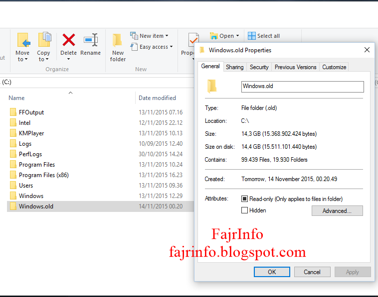 Cara Menghapus Windows.old Setelah Melakukan Upgrade Sistem Windows Cara Menghapus Windows.old Setelah Melakukan Upgrade Sistem Windows