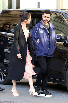 Smitten Selena Gomez and The Weeknd can't keep their hands to ...