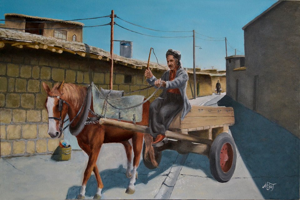 kurdistanart: Nejat Chemany1961 Kurdish Painter born in