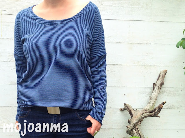 JustAnotherTee - mojoanma schneidermeistern, schneidernmeistern, ringel,blau