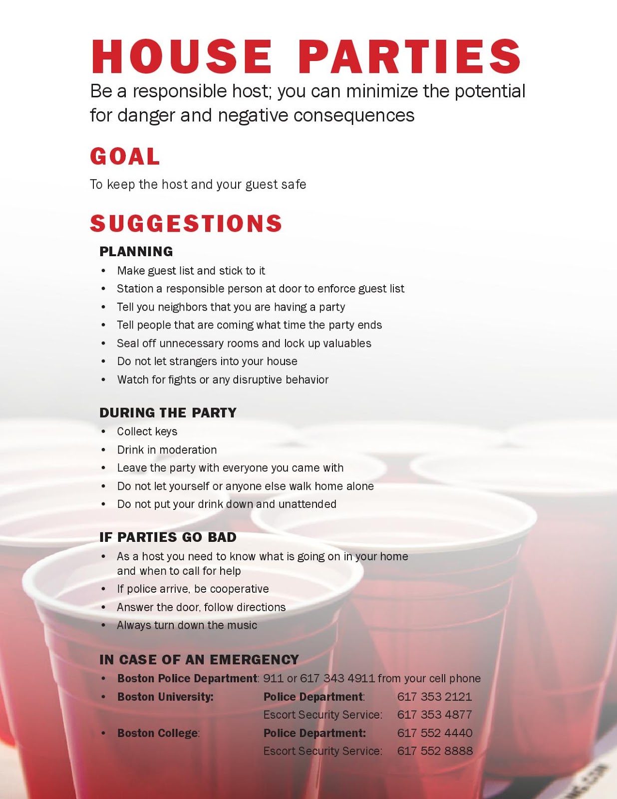 How to Be a Responsible Party Host images How to Be a Responsible Party Host picture