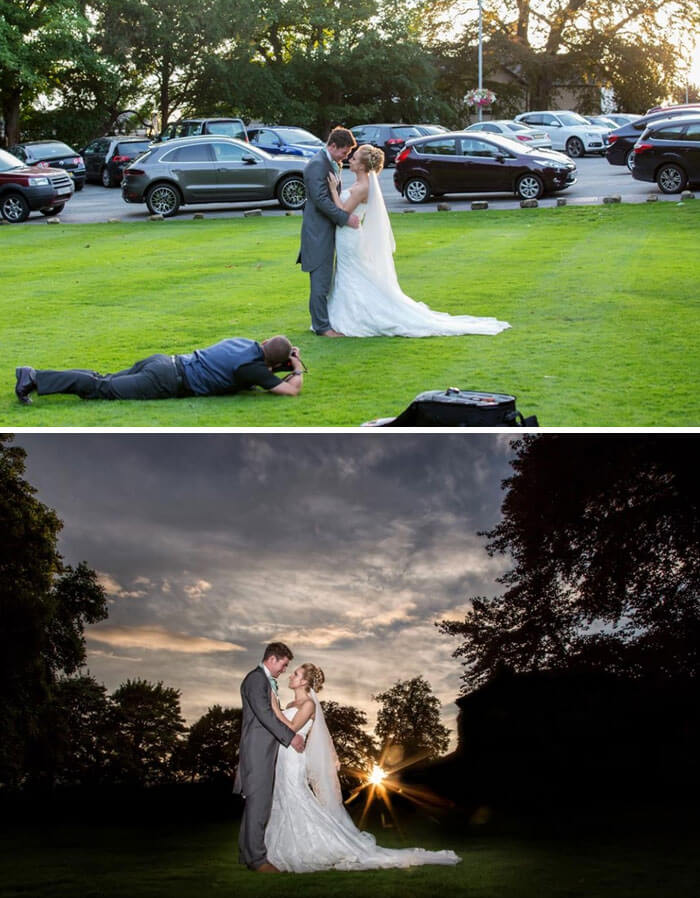 Incredible Wedding Pictures That Show Photographer Will Do Anything To Capture The Perfect Shot Incredible Wedding Pictures That Show Photographer Will Do Anything To Capture The Perfect Shot