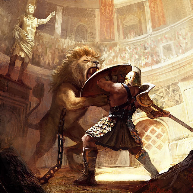 abrazodelibro Damnatio ad bestias