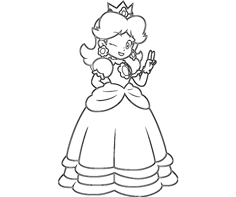 daisy coloring book pages - photo #33
