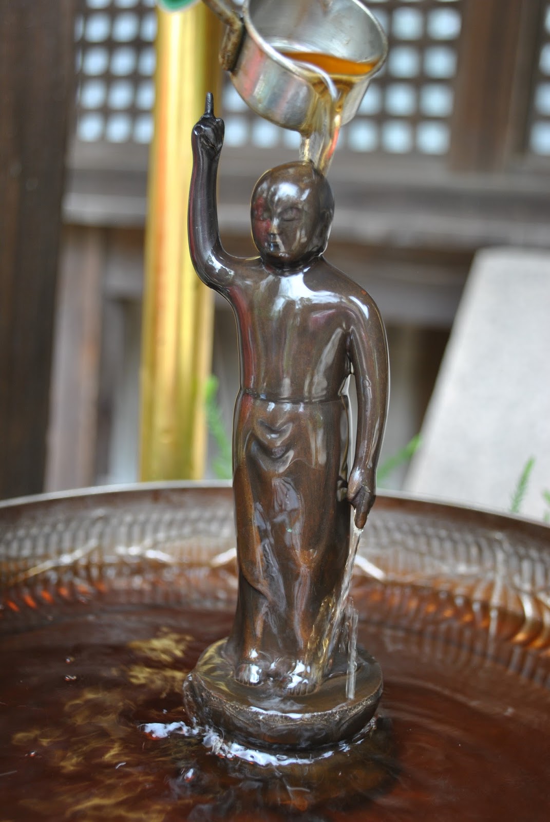 The Daily Moooo Hana Matsuri, Shiraishi Island (the bathing Buddha