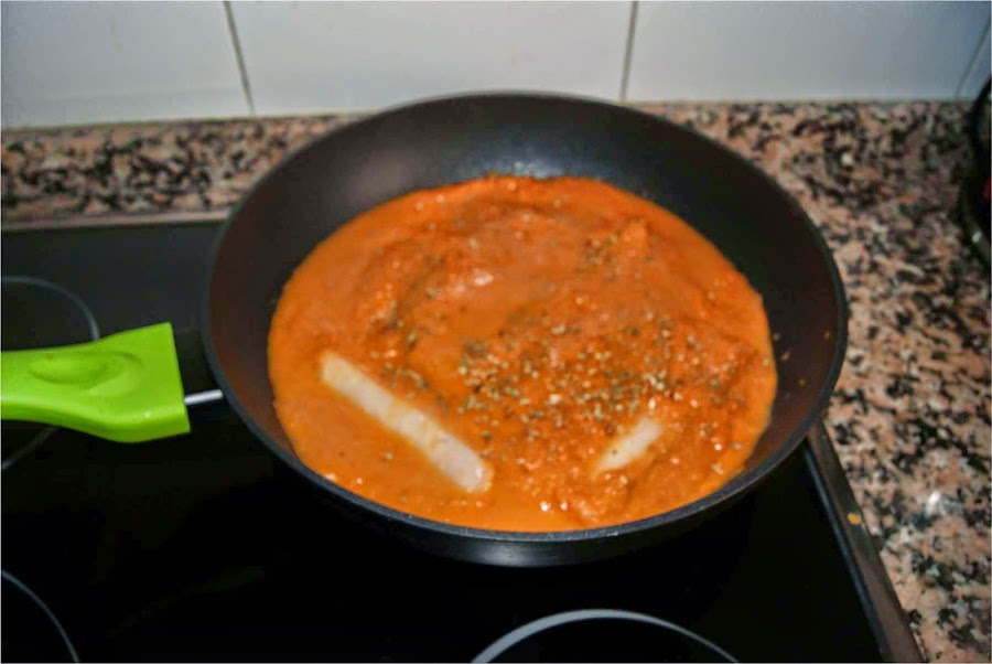 receta de bacalao con tomate paso 3
