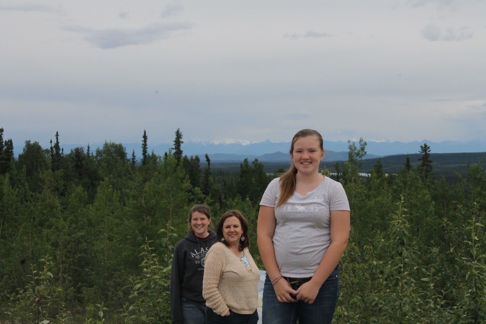 Alaska with Greg and Phyllis Haines Junction, Canada, to Tok, Alaska