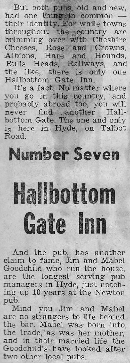 Hyde Cheshire Blog: Hyde Pubs 1975 (7)
