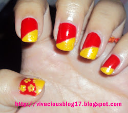 yellow nail paint nails vivacious painted shimmery