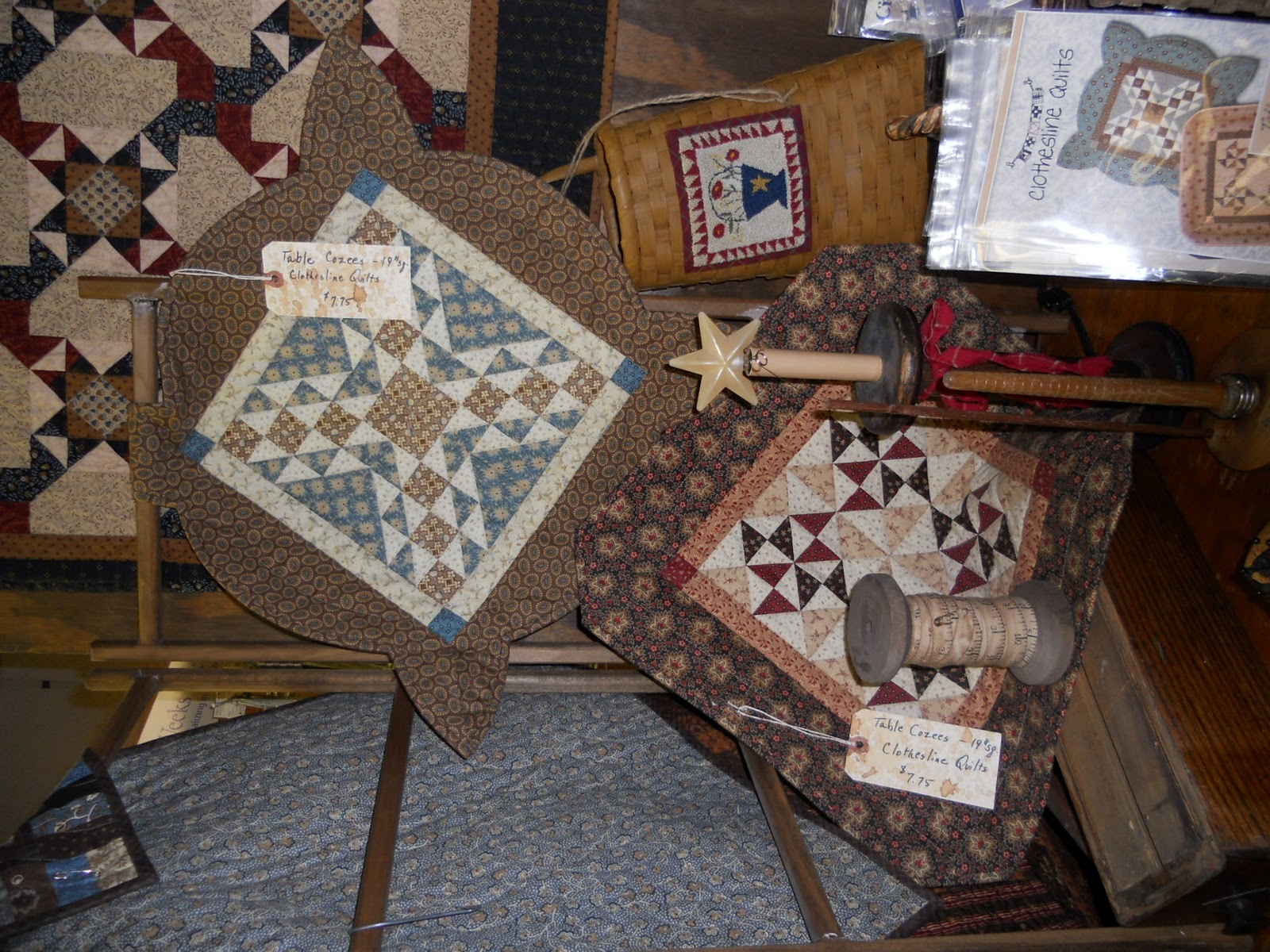 The Clothesline Quilter A Great Visit to Back Door Quilts!