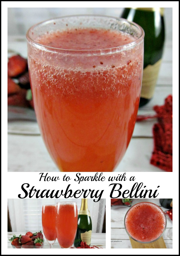 How to sparkle with a Strawberry Bellini