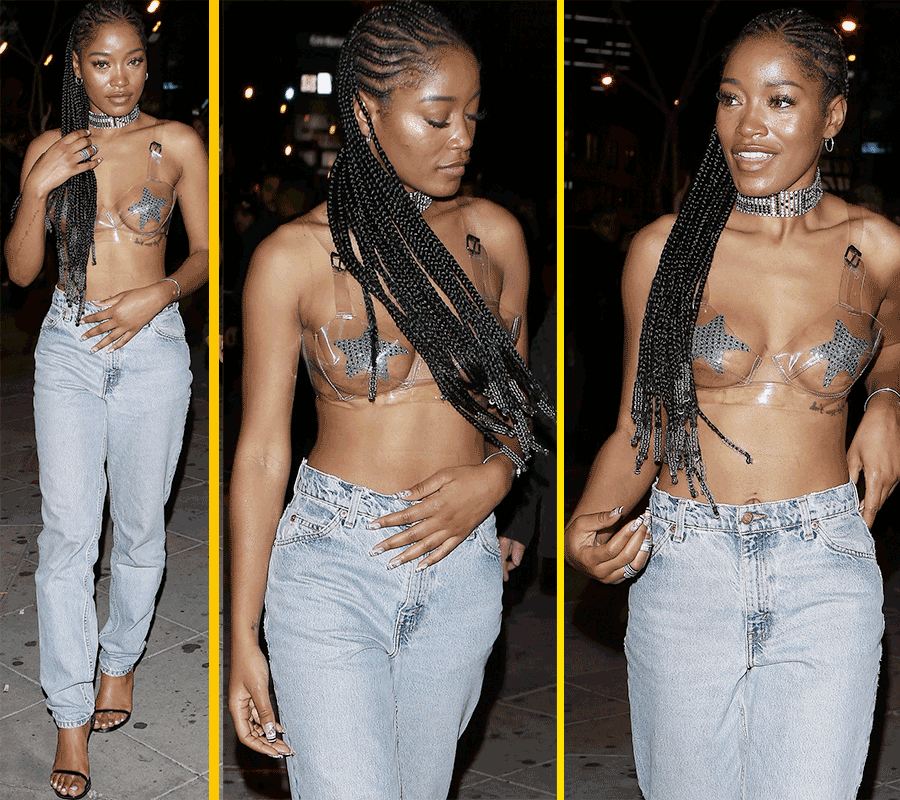 Actress KeKe Palmer is looking for attention - and she’s turning into a THO...