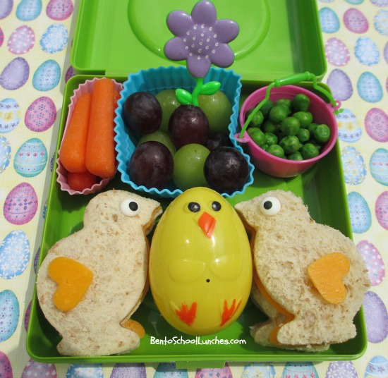 Bento School Lunches Bento Lunch Easter Chicks bento