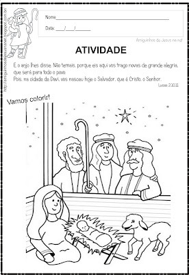 Atividade Bíblica  de Natal