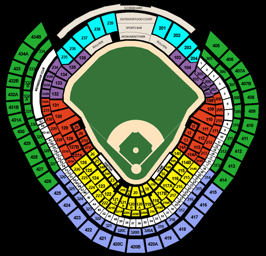 Yankee Stadium Seating Chart NFL & Interactive Map SeatGeek