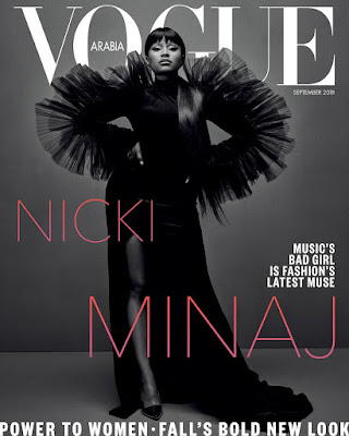 Nicki Minaj is coverstar for Vogue Arabia