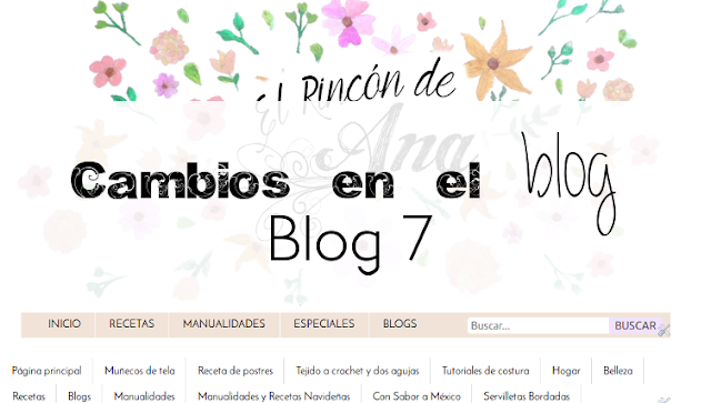 Para variar...cambios en el blog - Blog 7