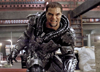 Michael Shannon as General Zod, Man of Steel, Directed by Zack Synder