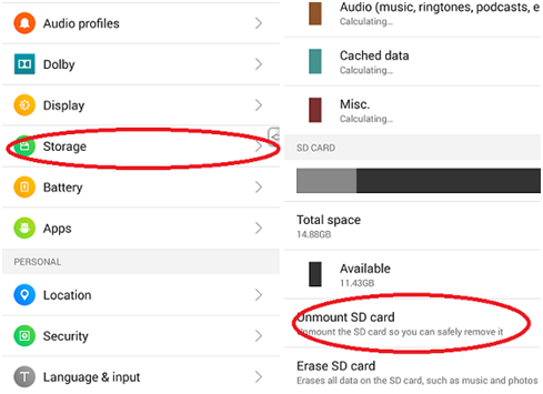 Cara partisi micro sd card tanpa pc Cara partisi micro sd card tanpa pc