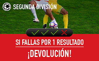 sportium Segunda División: Combinada 'con seguro' 7-9 septiembre sportium Segunda División: Combinada 'con seguro' 7-9 septiembre