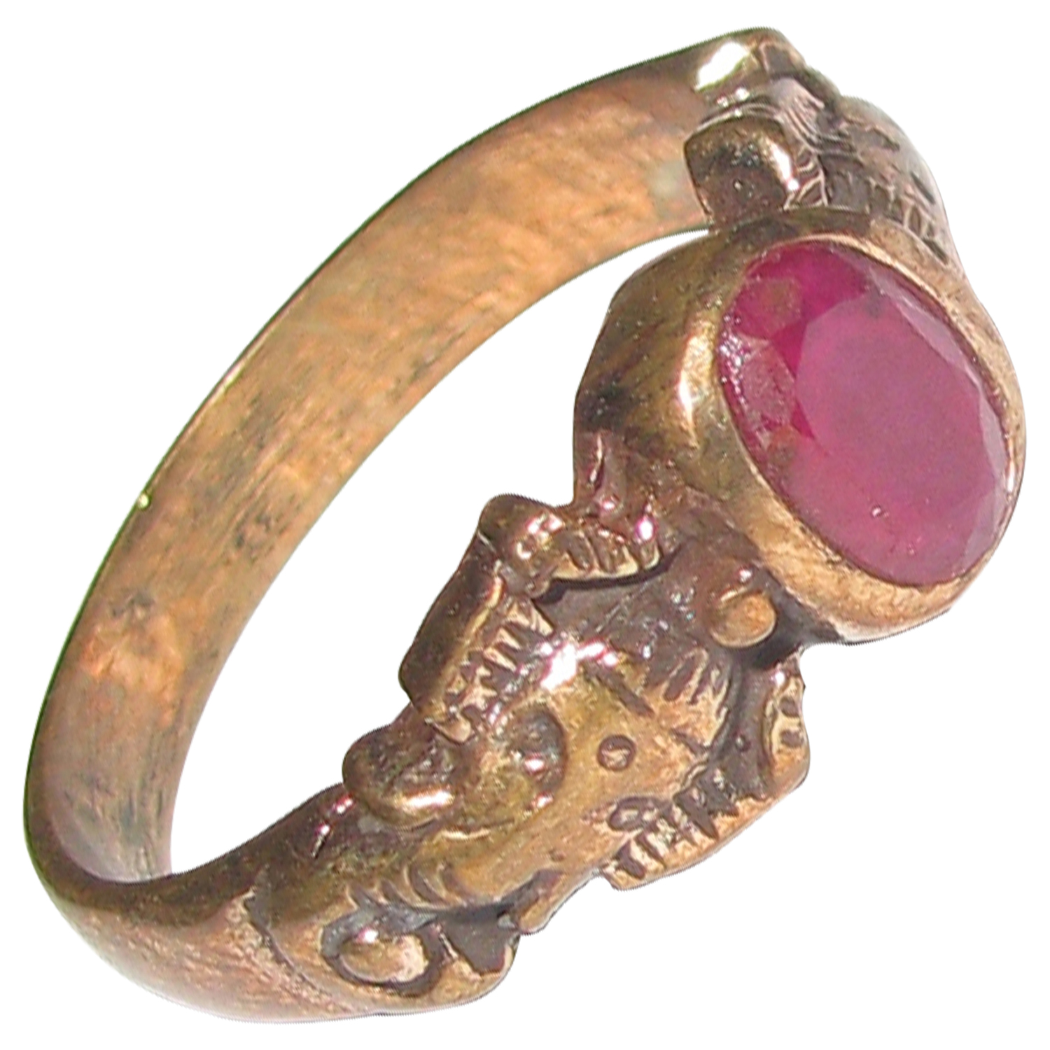 panchaloha ring with pearl