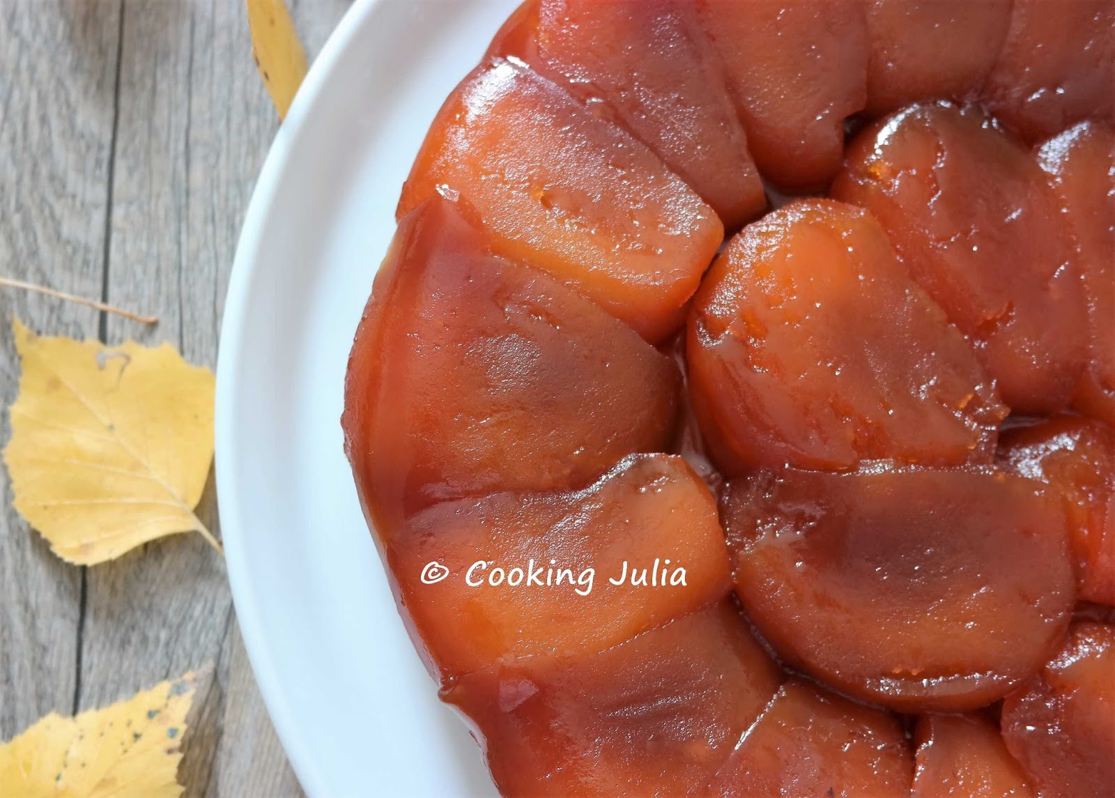 Cooking Julia Tarte Tatin