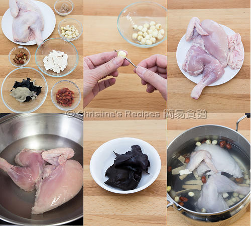 Wood Ear and Chicken Soup Procedures