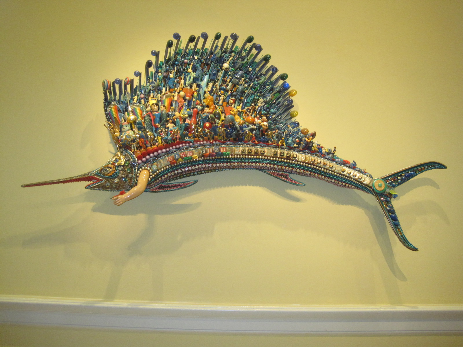 Kris's 2012 A Photo A Day "Game Fish" in the Renwick Gallery in