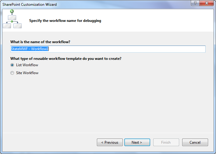 Creating SharePoint State Machine Workflow