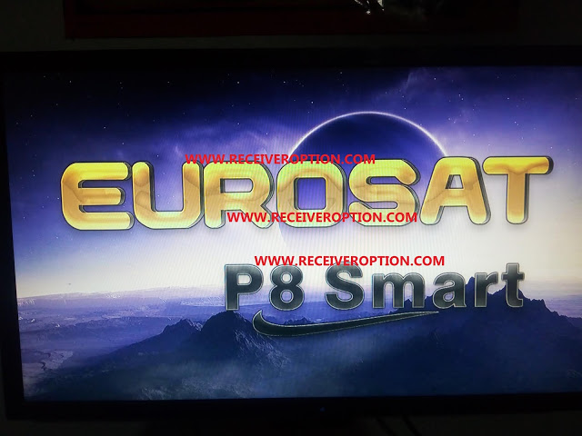EUROSAT P8 SMART HD RECEIVER POWERVU KEY NEW SOFTWARE BY USB