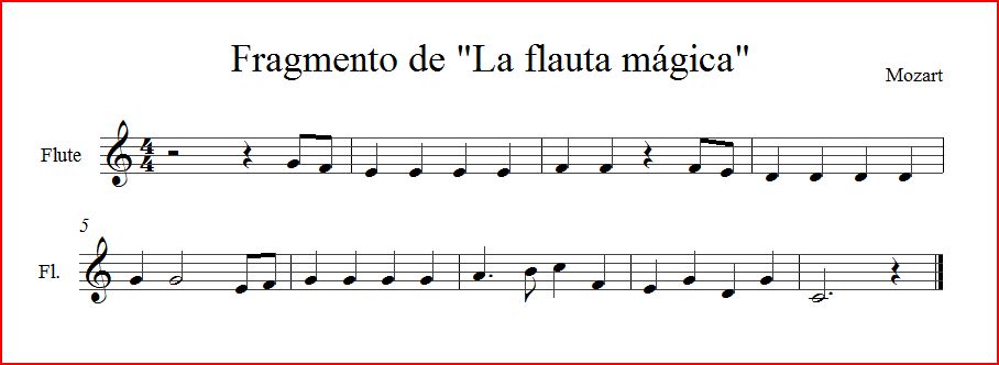 tocapartituras: "Der hölle rache" Aria de la Reina de la Noche La
