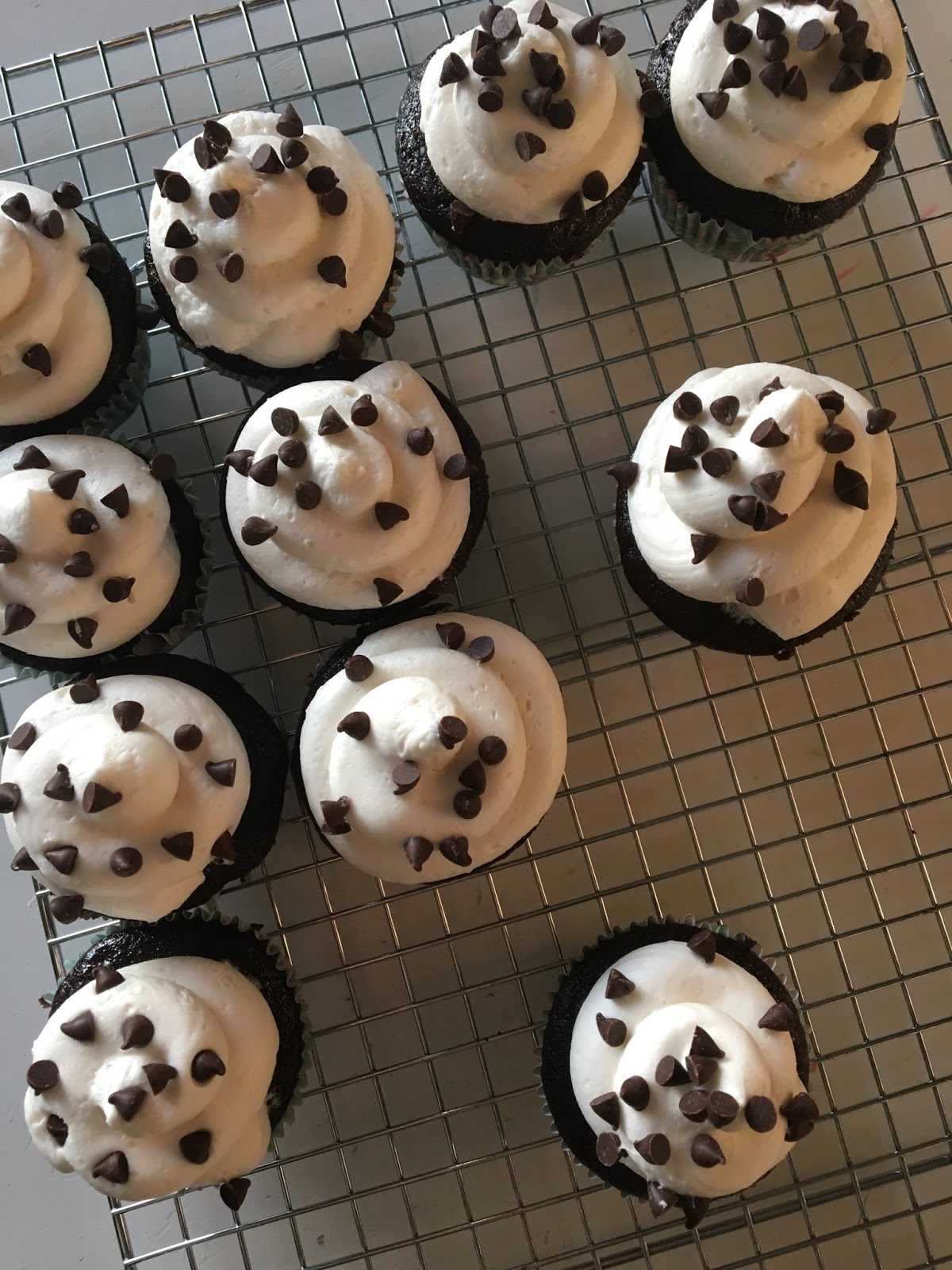 Out of the Right Brain King Arthur Bake Along Chocolate Cupcakes