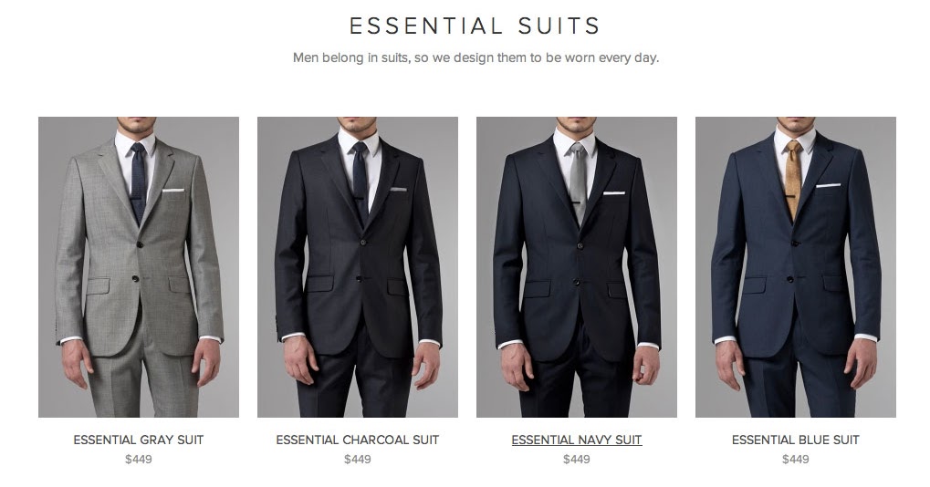 Cast your vote: What is the most versatile Indochino Essential Suit?