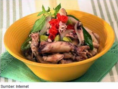 Cumi Asin Cabai Hijau yang Menggoda