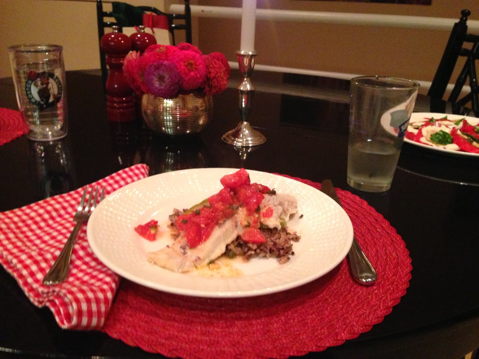 Sybil's Spoon Striped Bass en Papillote