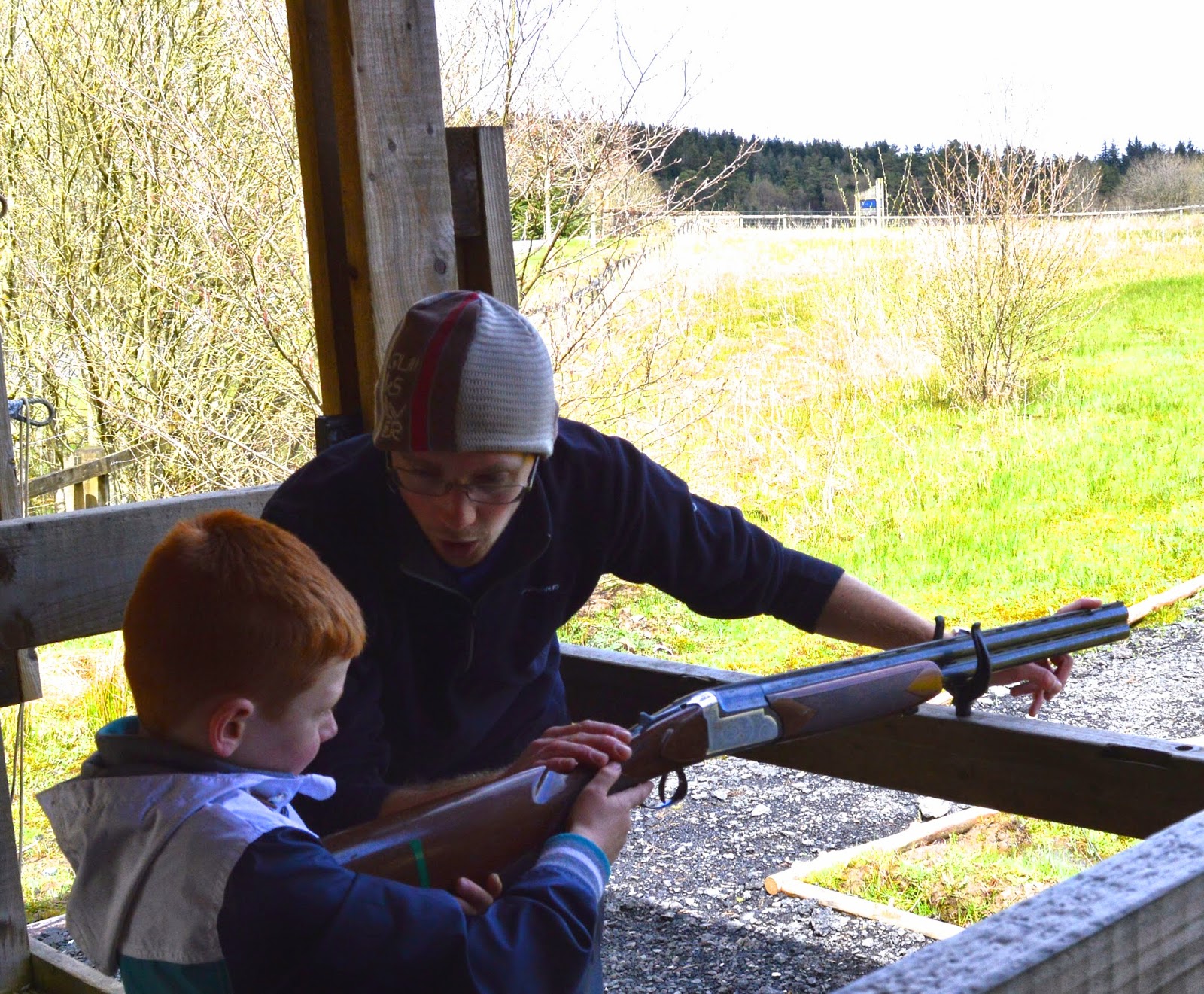 Laser Clay Shooting for children at The Calvert Trust, Kielder - A review