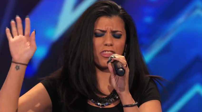 Kelli Glover Sings Rendition from Whitney Houston's hit "I Have Nothing" on America's Got Talent Season 9 Auditions