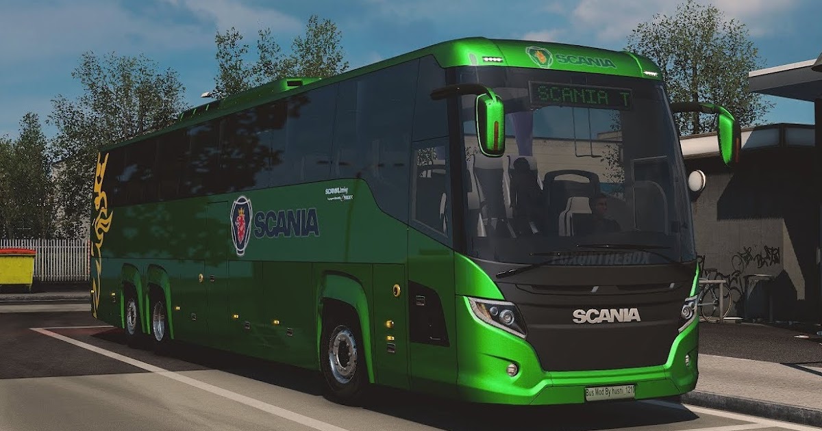 ETS 2 Scania Tur Otobüsü Modu (1.36) İndir