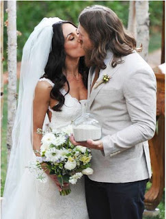 Daniel Bryan And Wife Brie Bella Wedding JPG