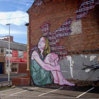 Стрит арт искусство. Jana & JS Jana & JS