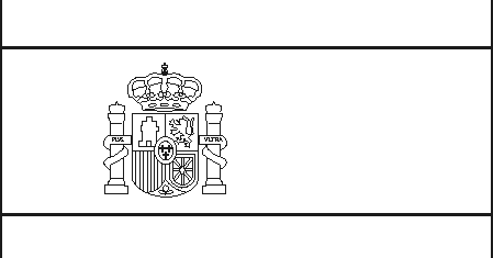 Dessins et Coloriages: Coloriage moyen format à imprimer : le drapeau