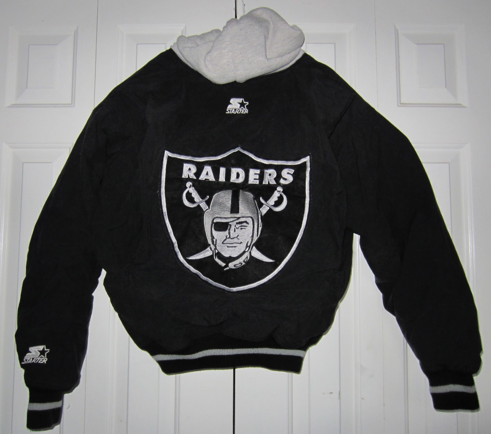 Vintage Sports Apparel Rare Vintage Raiders Starter Coat Parka SOLD OUT