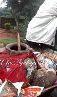 Pastor Caught With Huge Cache Charm Ostracised With Family From Anambra Village ...See Photos and Video