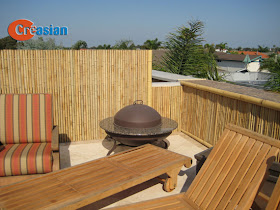 Quality Bamboo and Asian Thatch: Waterproof Bamboo Panels for outdoor